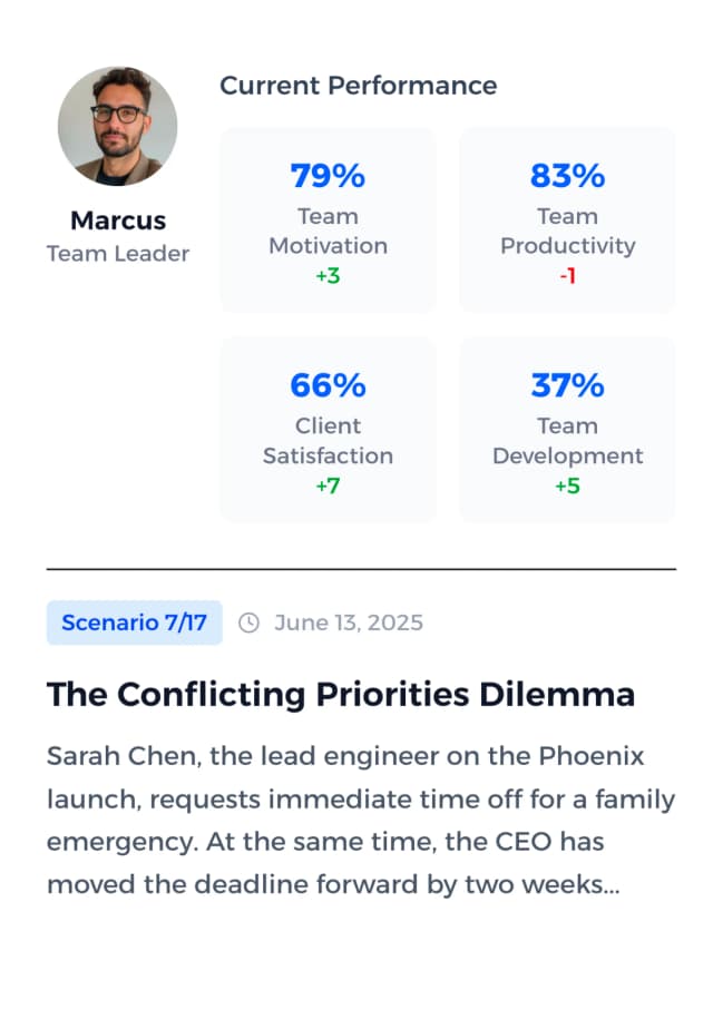 Self-Paced Learning Step 1 - Scenario Review